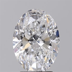 3.04, Lab Grown Oval GIA D VVS2 3.04, Lab Grown Oval GIA D VVS2